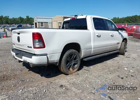 2021 Ram 1500 Big Horn 4X4 6'4 Box from USA, damaged, VIN 1C6SRFMT2MN755463